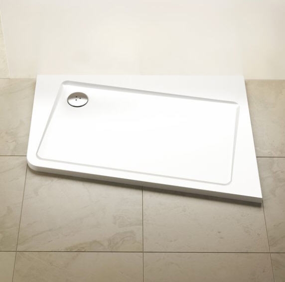 Ravak ASYMETRIC PRO 10° zuhanytálca 120x90 J - fehér / jobbos XA25G70101P