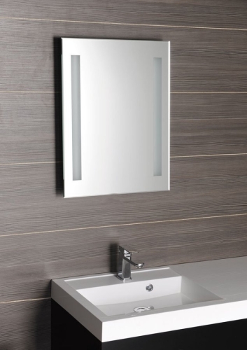 AQUALINE 50x70cm LED tükör világítással, billenő kapcsolóval (ATH5)