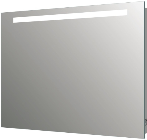 AQUALINE 100x80cm LED tükör világítással, billenő kapcsolóval (ATH54)