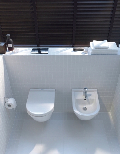 Duravit Starck 3 fali bidé WonderGliss felülettel 22301500001
