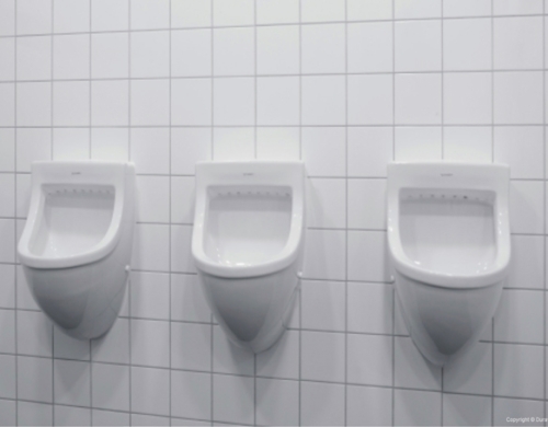 Duravit Starck 3 hátsó vízbekötésű piszoár WonderGliss felülettel, légy matricával 08213500071