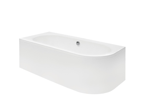 Besco AVITA 170 cm univerzális kád előlap, fehér OAV-170-NS