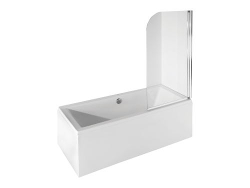 Besco QUADRO 175x80 cm egyenes kád, fehér WAQ-175-PK