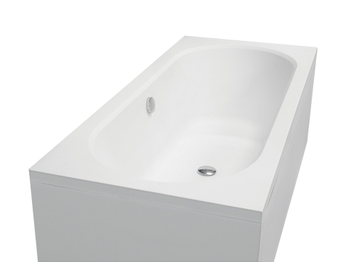 Besco VITAE 170x75 cm egyenes kád, fehér WAV-170-PK