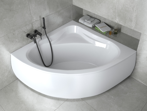 Besco MIA 130 cm kád előlap, fehér OAM-130-NS