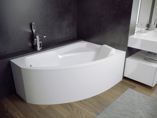 Besco RIMA 150 cm univerzális kád előlap, fehér OAR-150-NS