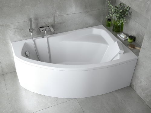 Besco RIMA 150 cm univerzális kád előlap, fehér OAR-150-NS