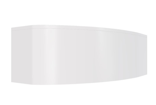 Besco RIMA 170 cm univerzális kád előlap, fehér OAR-170-NS
