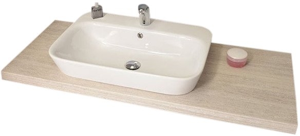 Sapho AVICE pult 60x50cm, travertin tivoli (AV61)