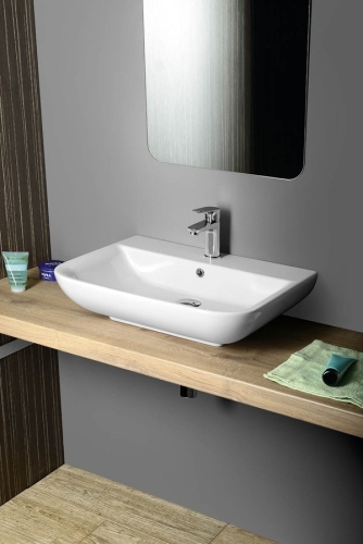AQUALINE DORI kerámiamosdó 60x48 cm FS1B1