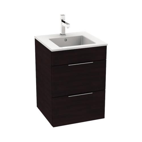 Jika Cube alsószekrény 45x43 cm-es mosdóval, sötét tölgy H4536221763021