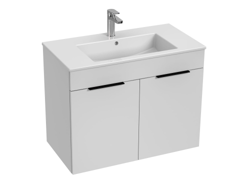 Jika Cube alsószekrény 80x43 cm-es mosdóval, fehér H4537521763001