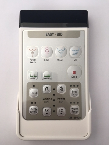 Easy-Bid 2500 R automata elektromos luxus bidé led távirányítóval