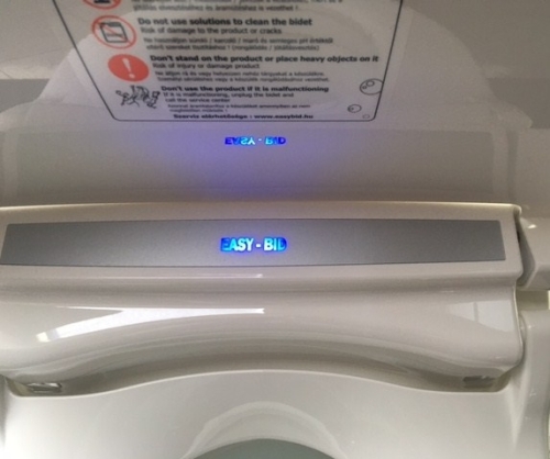 Easy-Bid 2500 R automata elektromos luxus bidé led távirányítóval