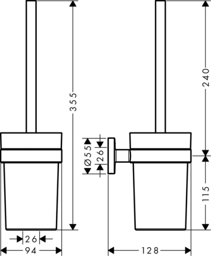 Hansgrohe Logis Universal 5 az 1-ben szett 41728000