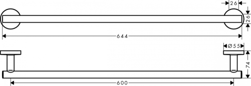 Hansgrohe Logis Universal 5 az 1-ben szett 41728000