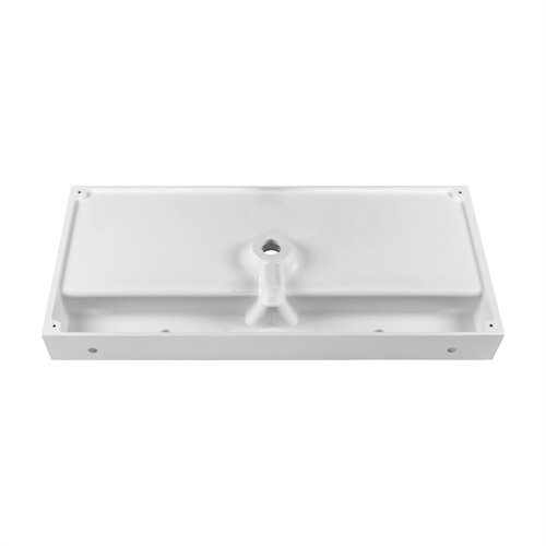 Marmy BELLAGIO SLIM 100x46 cm öntött márvány mosdó két csaplyukkal 80 7991 10 12 10