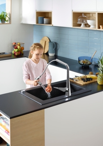 Hansgrohe S510-F660 beépített mosogató 660 betonszürke 43313380