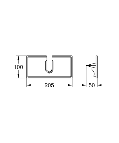 GROHE EasyReach tálca fehér 26362LN0