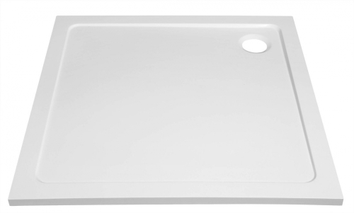 AQUALINE TECMI öntöttmárvány zuhanytálca 80x80x3 cm (PQ008)