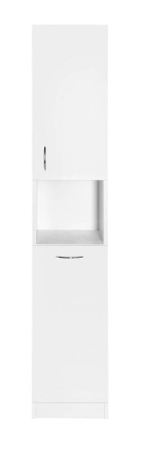 AQUALINE SIMPLEX ECO állószekrény szennyeskosárral 30x180x30cm (SIME310)