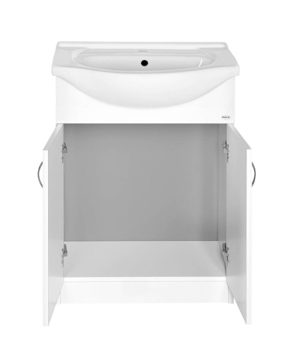 AQUALINE SIMPLEX ECO 60 mosdótartó szekrény HF060 mosdóval 58,5x83,5x30,7cm (SIME600)