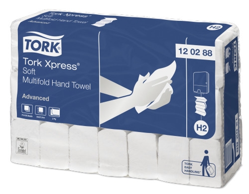 Tork Xpress Soft Multifold kéztörlő (21x136 lap) 120288