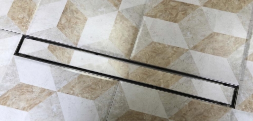 Wellis Flat W-Drain prémium rozsdamentes acél zuhanyfolyóka szett, 700 mm WE00082