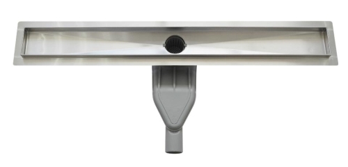 Wellis Dots W-Drain prémium rozsdamentes acél zuhanyfolyóka szett, 600 mm, WE00081