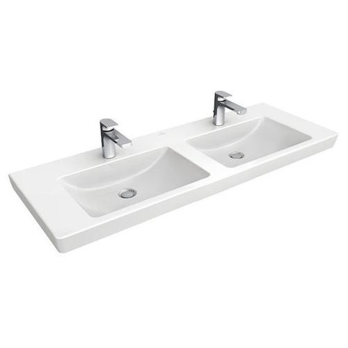 Villeroy & Boch Subway 2.0 130x47 cm mosdó, túlfolyó nélkül CeramicPlus felülettel 7175 D1 R1 (7175D1R1)