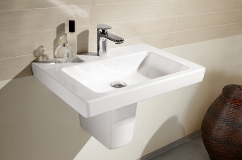 Villeroy & Boch Subway 2.0 55x44 cm mosdó, túlfolyó nélkül 7113 56 01 (71135601)