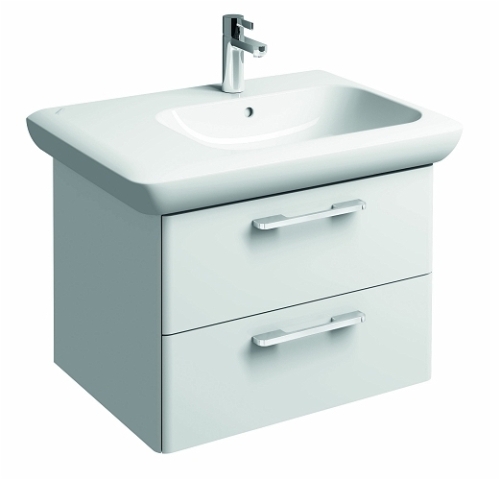 Keramag It! 70x48 cm mosdó, bal oldali rakodóval Keratect felülettel (122970600)