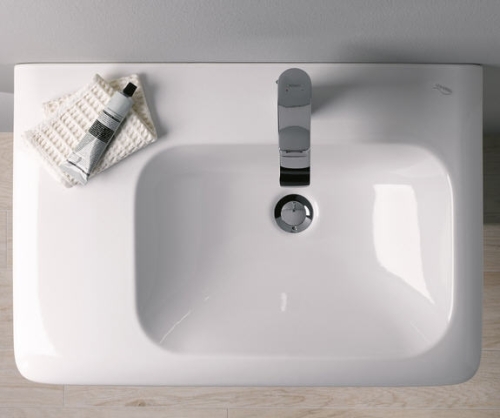 Keramag It! 70x48 cm mosdó, bal oldali rakodóval Keratect felülettel (122970600)