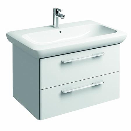 Keramag It! 2 fiókos mosdószekrény, magasfényű fehér 819180 (819180000)