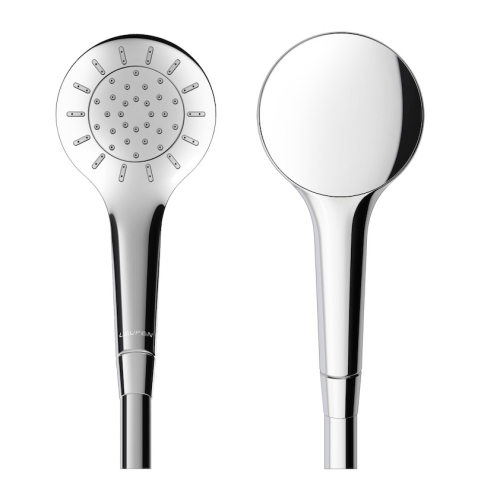 Laufen MyTwin100 kézizuhany 1 funkció, króm/jég fehér hátlap H3619820841511