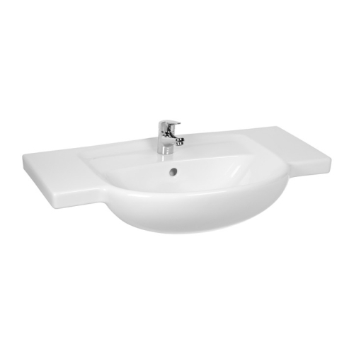 Jika Lyra Plus 80x48 cm bútorra építhető mosdó H8133870001041