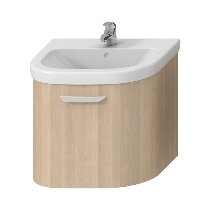 Jika Deep By Jika 60 fürdőszobai alsószekrény, szürke H4541334343401