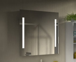 Jika Clear tükör led világítással 100x81 cm H4557651731441