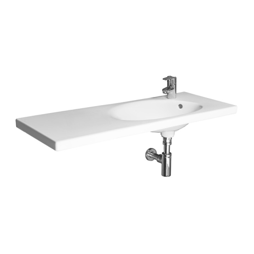 Jika Tigo 100x38,5 cm bútorra építhető aszimmetrikus mosdó H8122190001061
