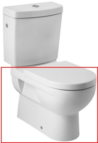 Jika Mio Álló kombi-WC csésze, mélyöblítésű, VARIO lefolyós Jika Perla felülettel H8237161000001 (8.2371.6.100.000.1)