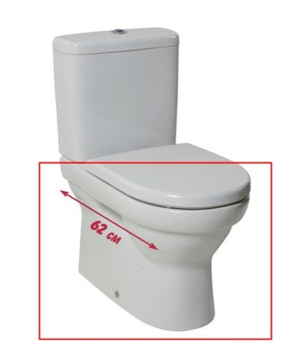 Jika Tigo Álló kombi-WC csésze, mélyöblítésű, VARIO lefolyós H8242160002311 (8.2421.6.000.231.1)