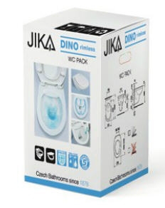 Jika Dino rimless fali WC lassú záródású wc ülőkével H8603770000001