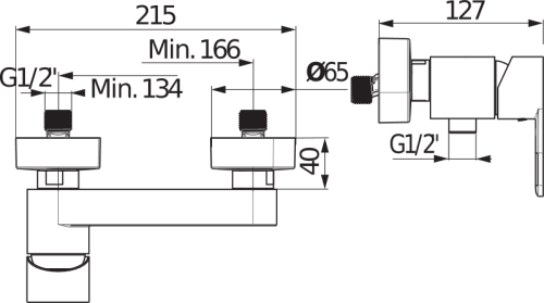 Jika Mio-N zuhany csaptelep H3311V70044001