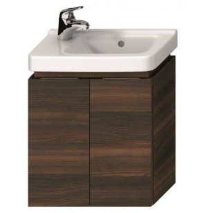 Jika Cubito Pure alsószekrény a 45 cm-es aszimmetrikus kézmosóhoz, sötét fenyő H40J4202004611