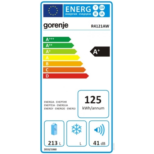 Gorenje R4121AW Egyajtós hűtőszekrény