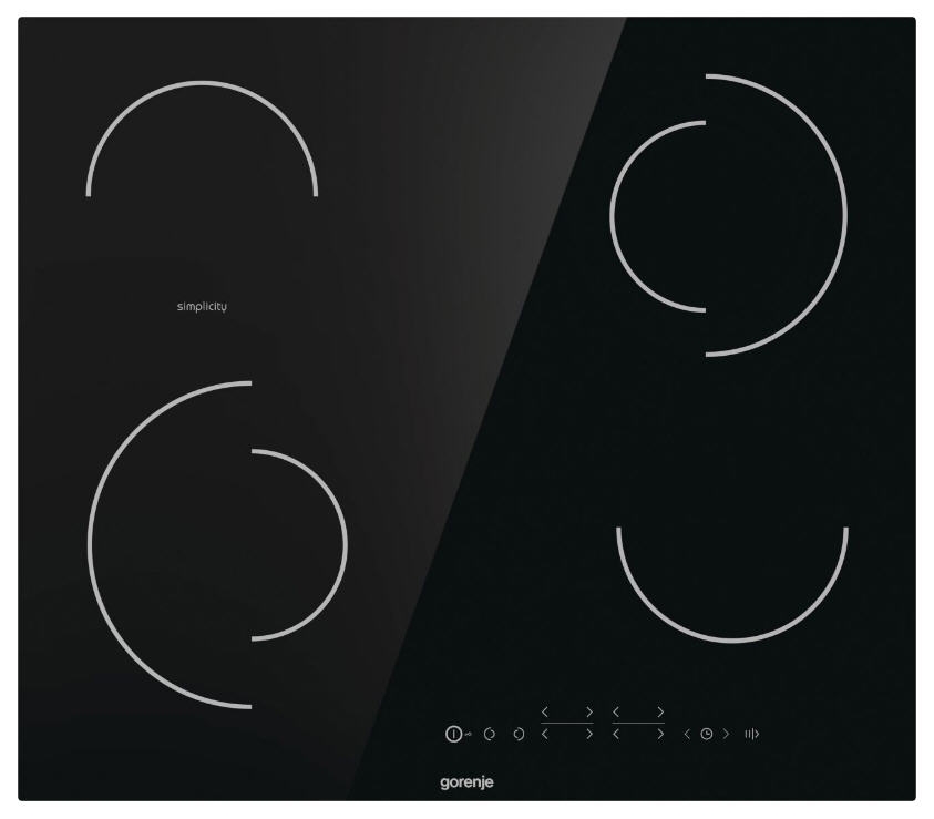 Gorenje beépíthető elektromos főzőlap ECT644SY2B