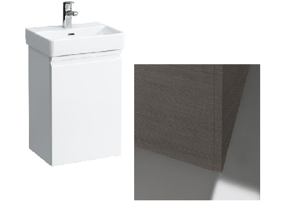 Laufen Pro S fürdőszobai alsószekrény balos, wenge H4833010964231
