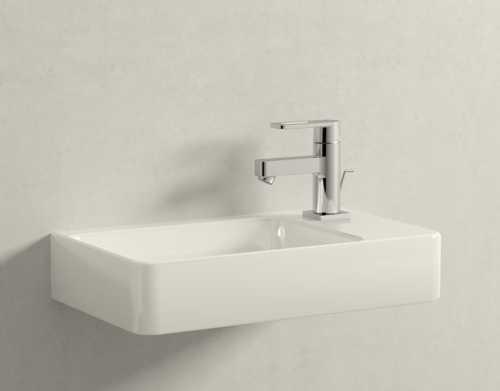 Laufen Pro S 48x28 cm kézmosó csaplyuk nélkül LCC felülettel H8159544001091 (8.1595.4.400.109.1)