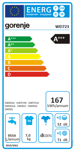 Gorenje WEI723 Automata mosógép (729386)