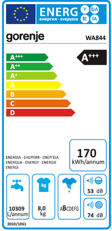 Gorenje WA844 Automata mosógép
